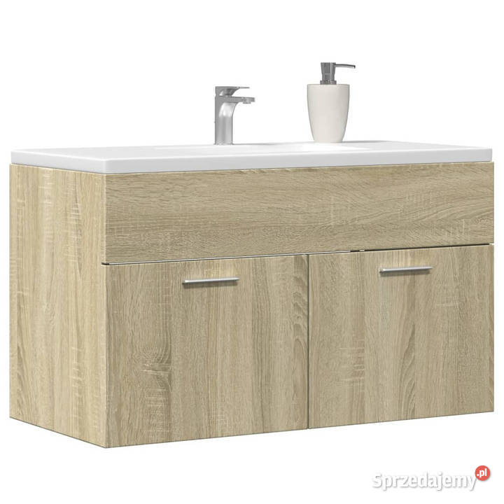 Szafka pod umywalkę dąb sonoma 90x385x46