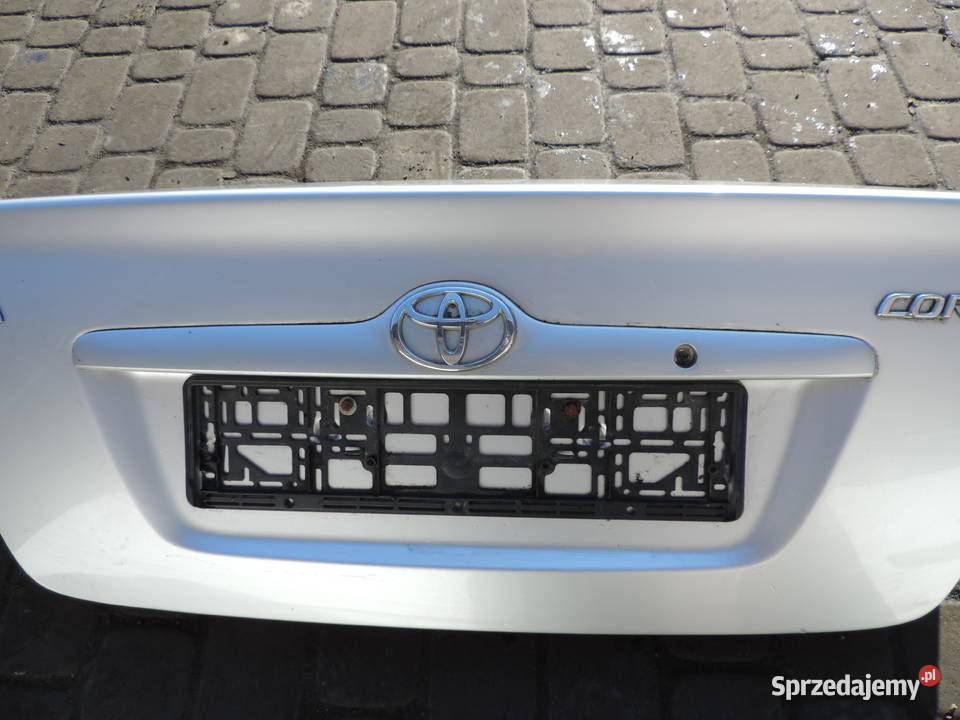 TOYOTA COROLLA E12 SEDAN KLAPA BAGAŻNIKA TYŁ Nowy Sącz