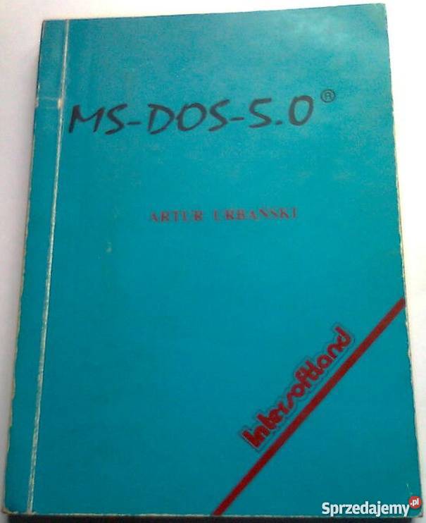 MSDOS 50 URBAŃSKI ARTUR Rok wydania 1991 Książki naukowe i popularnonaukowe Katowice sprzedam