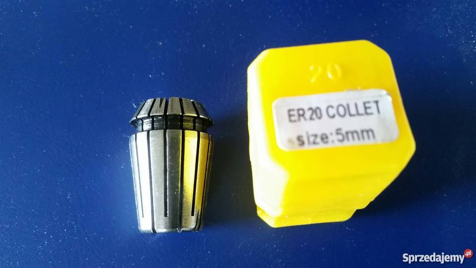 er20 fi 5mm tulejka zaciskowa cnc śląskie Czechowice-Dziedzice