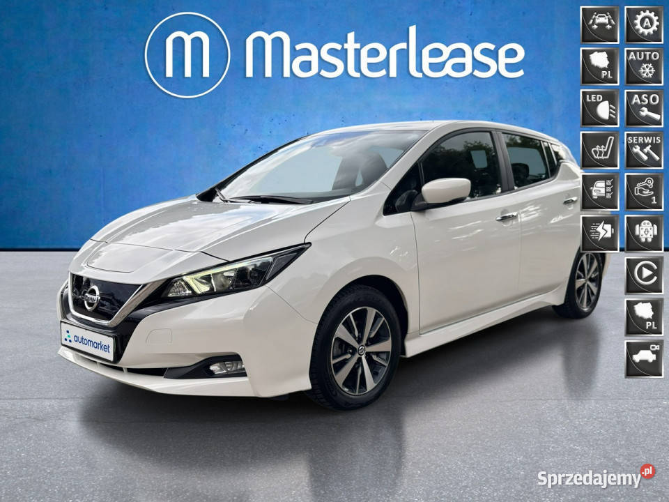 Nissan Leaf 40kWh Acenta Z polskiego salonu gniazdo SD mazowieckie sprzedam