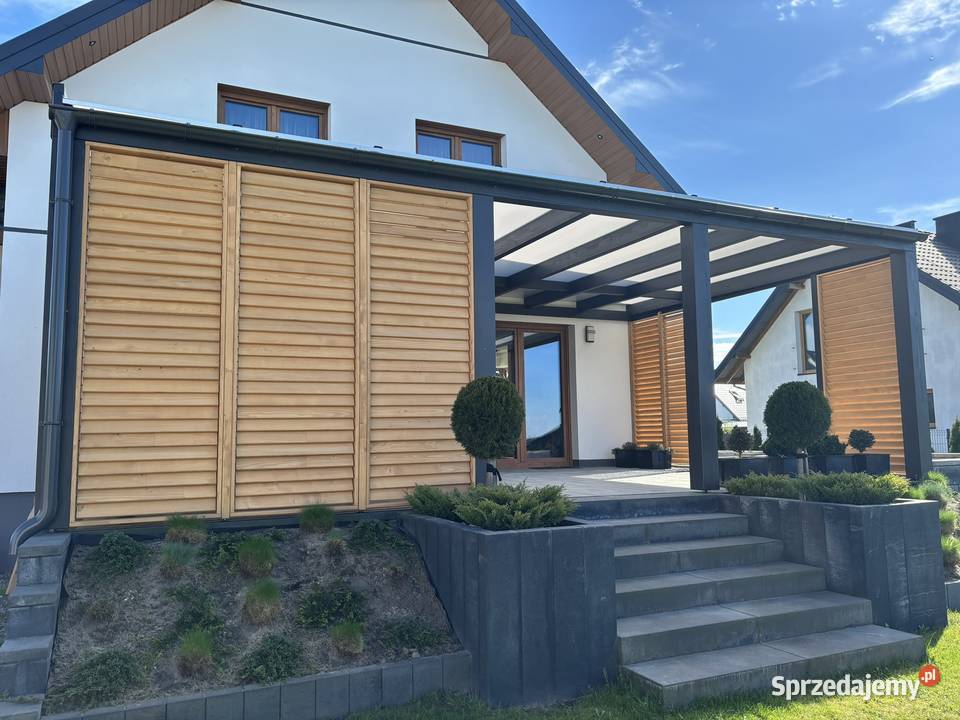 Zadaszenie tarasu nowoczesne zadaszenie pergola Tarnów