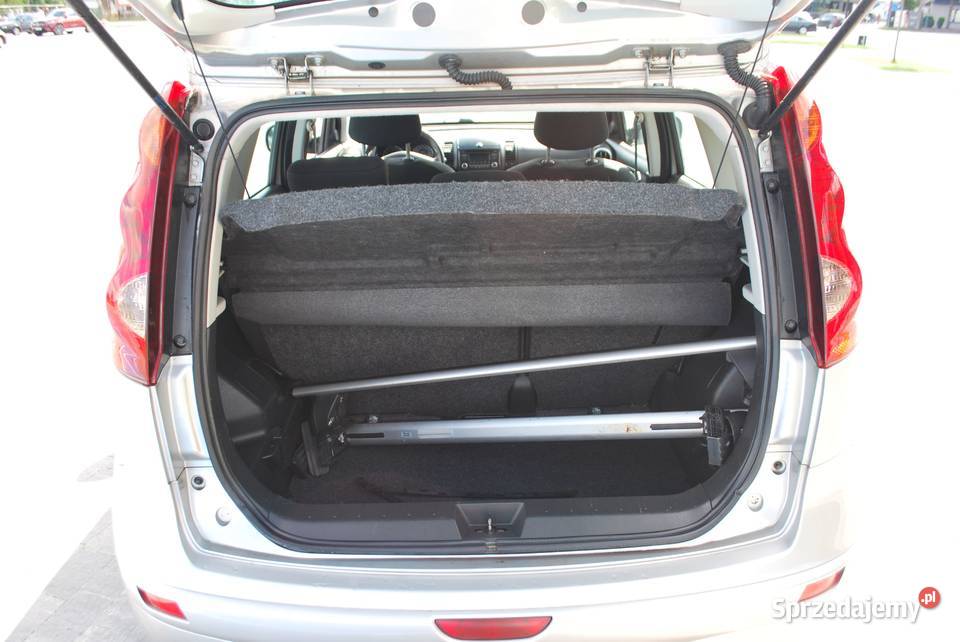 Nissan Note 16 benzyna 110 Automat Klima Hak immobilizer Nowy Sącz