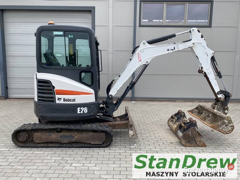 Minikoparka BOBCAT E26 EM pomorskie Mojusz sprzedam