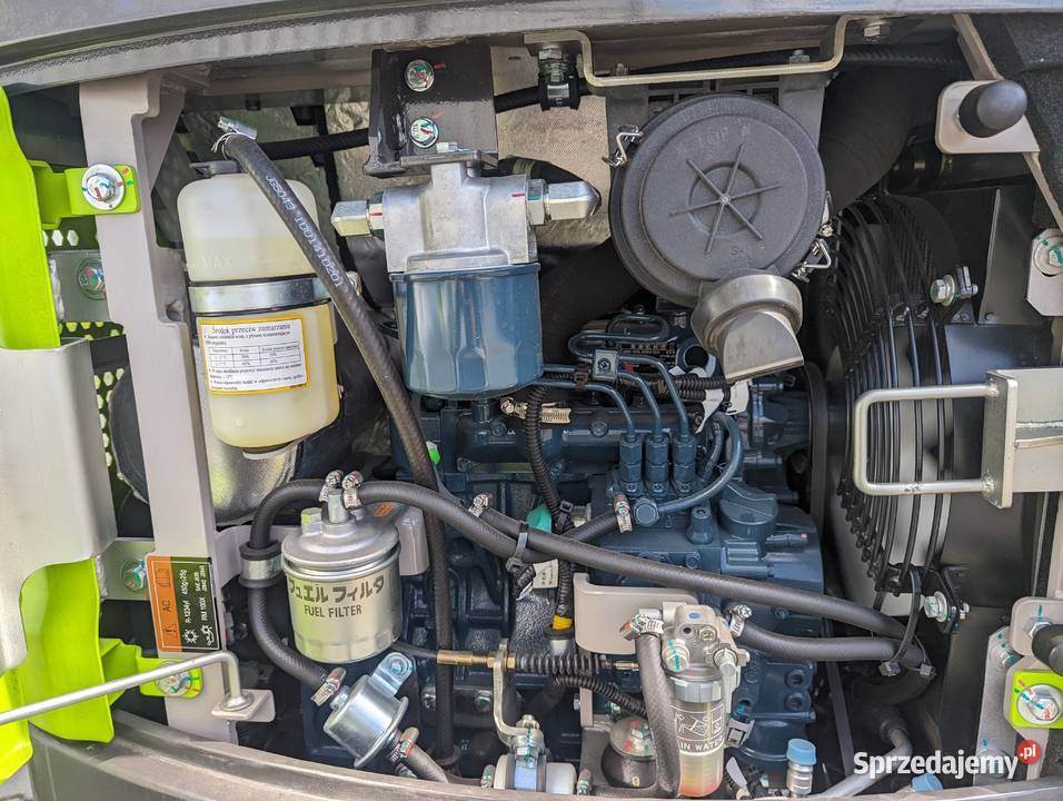 Zoomlion ZE20G Minikoparka z Silnikiem KUBOTA Rok produkcji 2025 Mielec