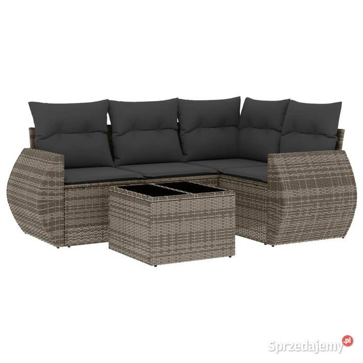 vidaXL 5cz zestaw wypoczynkowy do ogrodu Warszawa