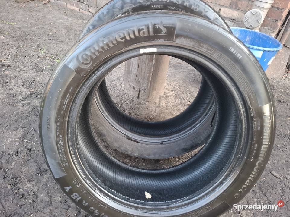 2 opony letnie 245x45x18 Continental Bydgoszcz