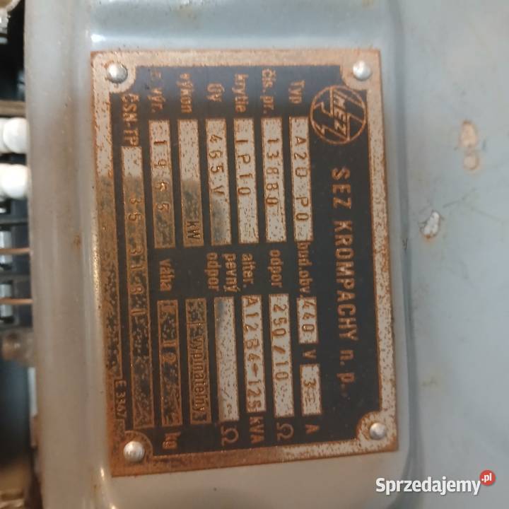 Regulator napięcia do agregatu 125Kw A2D Pozostałe łódzkie Skierniewice
