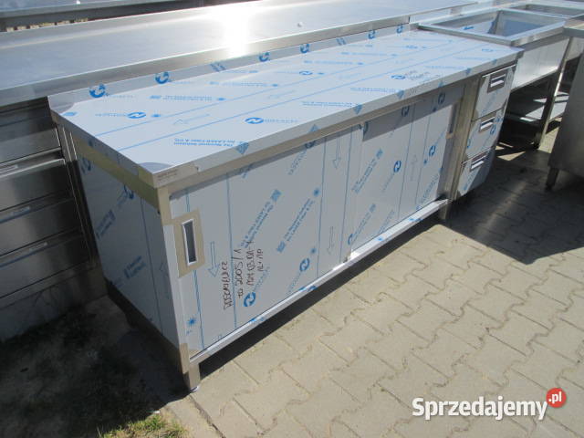 Stół Gastronomiczny Drzwi Suwane Szuflady 2 Ostrów Wielkopolski sprzedam