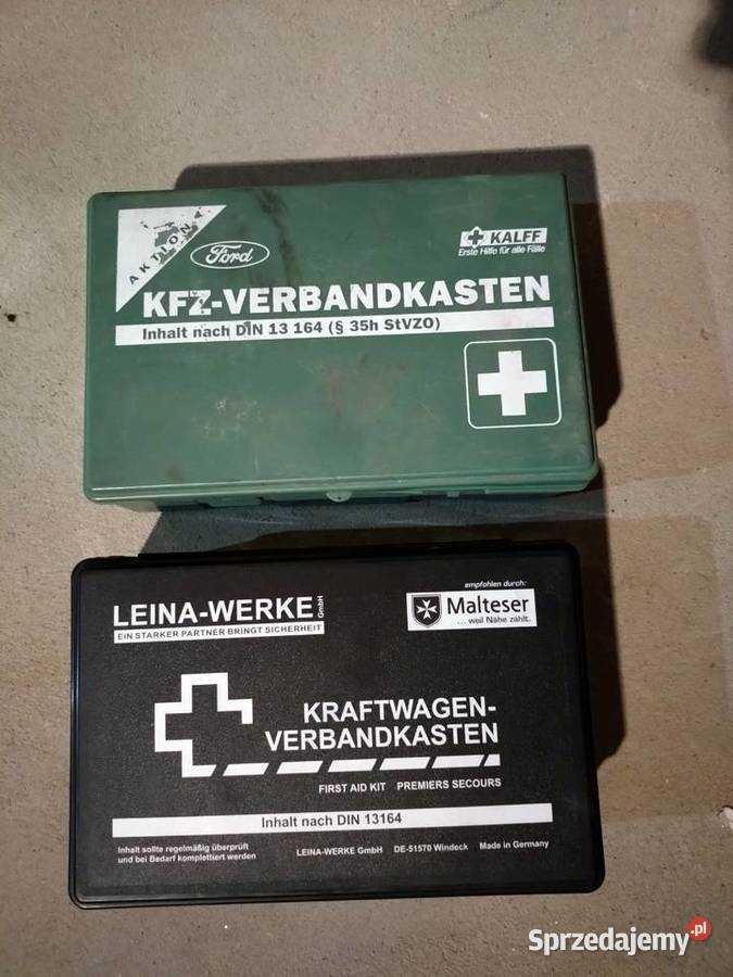 Apteczka z trójkątem VW audi ford skoda opel Łęki Górne