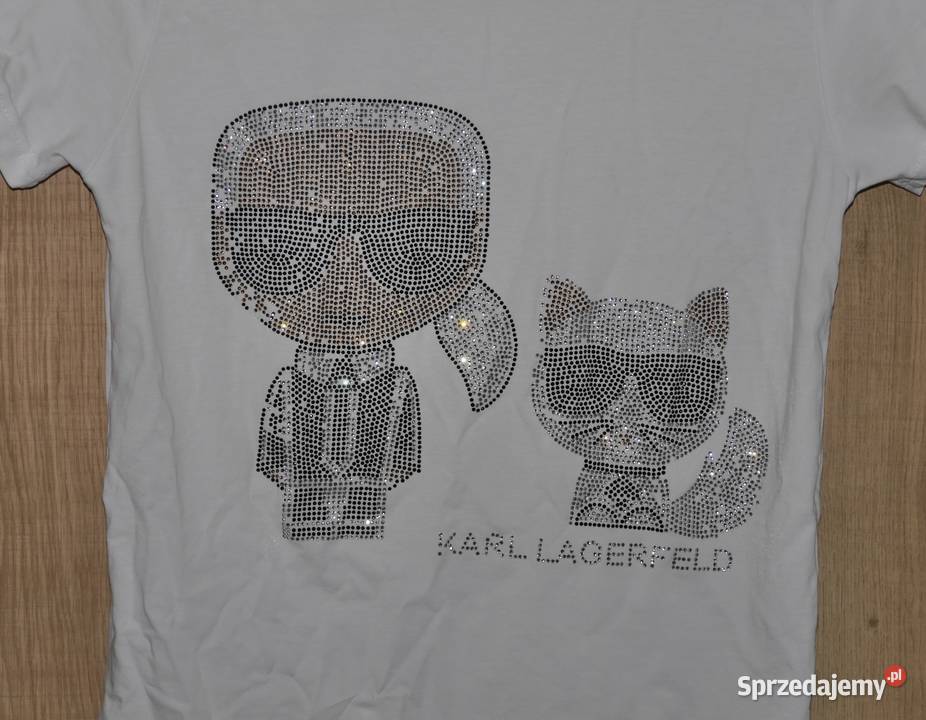 Karl Lagerfeld śliczna bluzeczka cyrkonie 36 S dolnośląskie