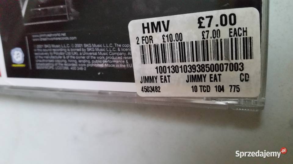 Jimmy Eat World Jimmy Eat World Bleed American Puławy sprzedam