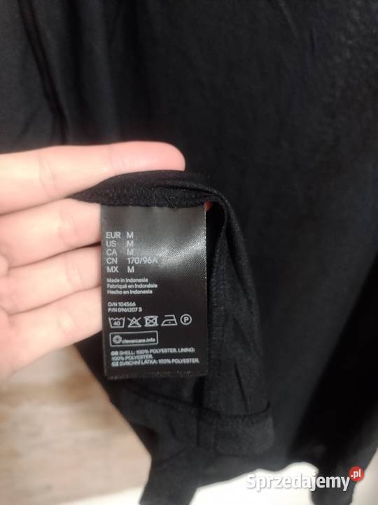 38M HM Czarna cienka halka z Londynu czarny Kraków