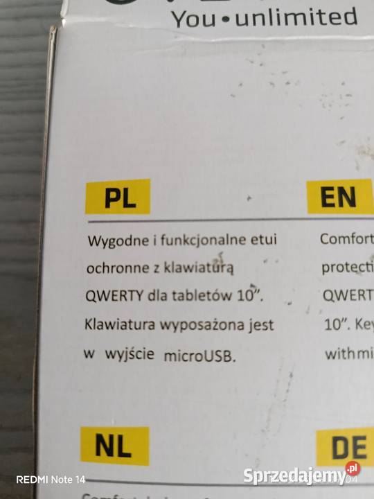 Tablet 101 Cala Etui z Rysikiem i Klawiaturą Przemków