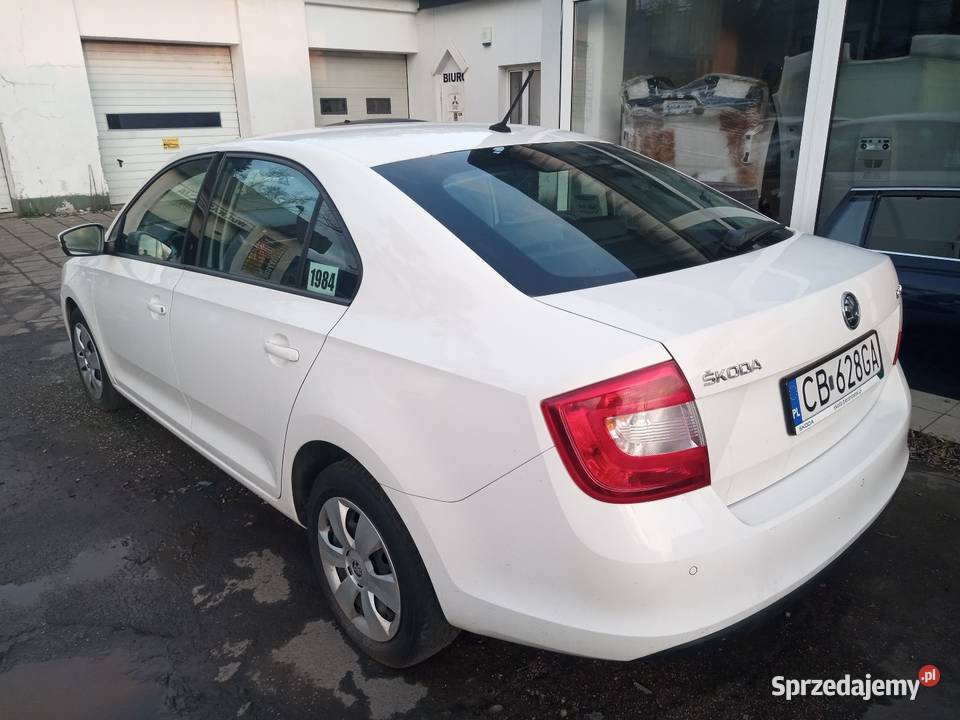 Skoda Rapid Lift 2016r 16 TDI Nie odpala manualna Bydgoszcz sprzedam