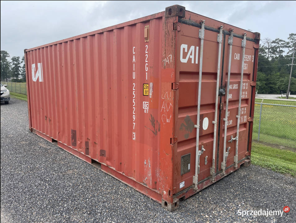 Kontener morski magazynowy 20DV 6 metrowy Magazynowanie Ustrzyki Dolne