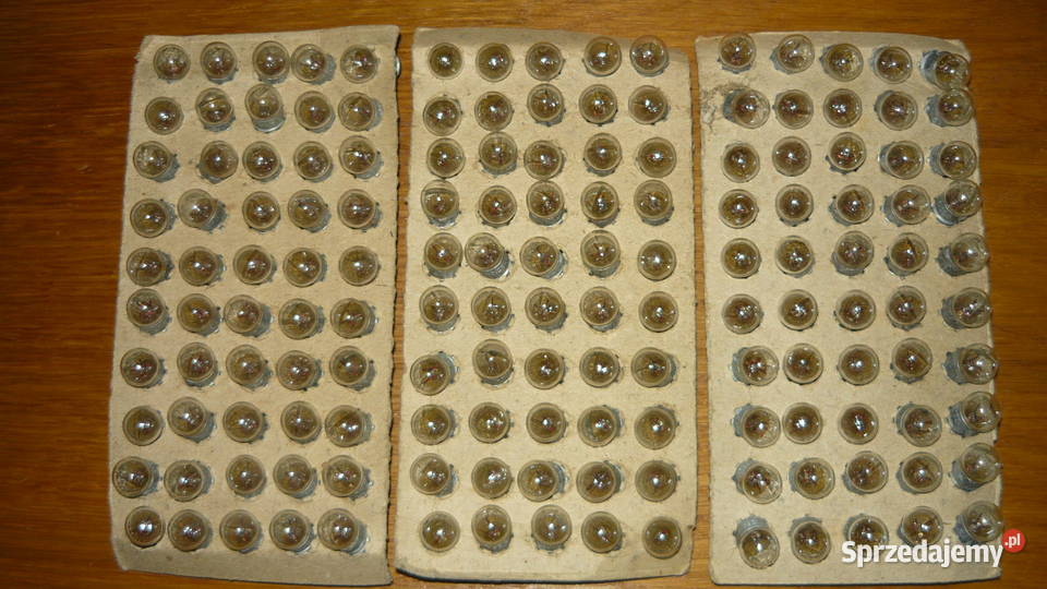 Żarówka E10 25V żarówki małe mała zestaw 150 Pozostałe Sokółka sprzedam