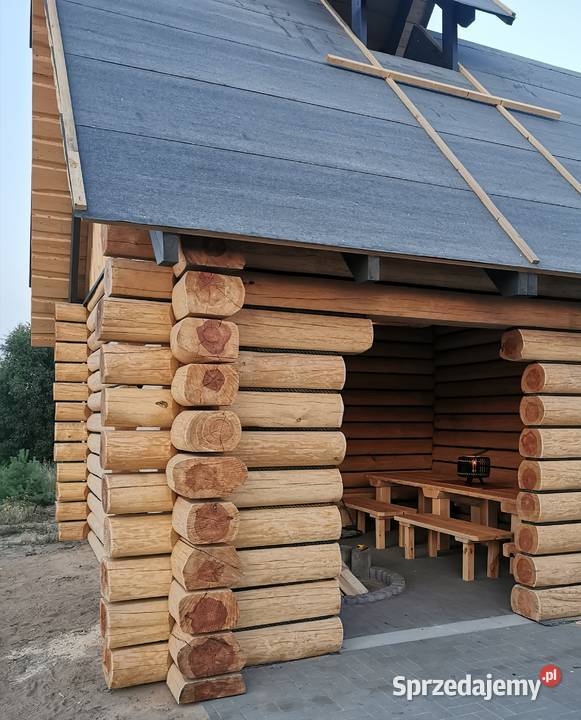 Chata grillowa dom z bali 35 m2 NA ZGŁOSZENIE