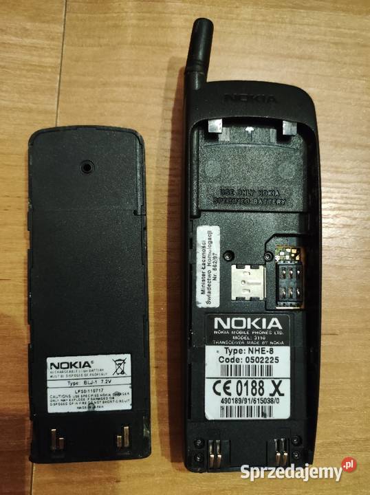 Telefon komórkowy Nokia 3110 zabytek