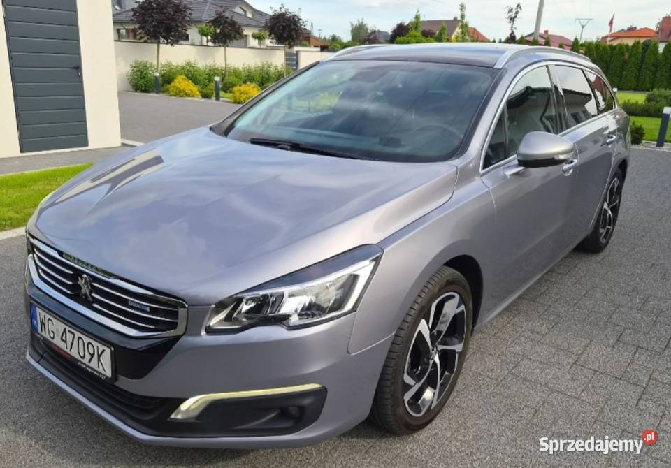 Peugeot 508 20 BlueHDi 150 Manual 2014 Zadbany elektrochrom. lusterka boczne lubuskie Żary sprzedam