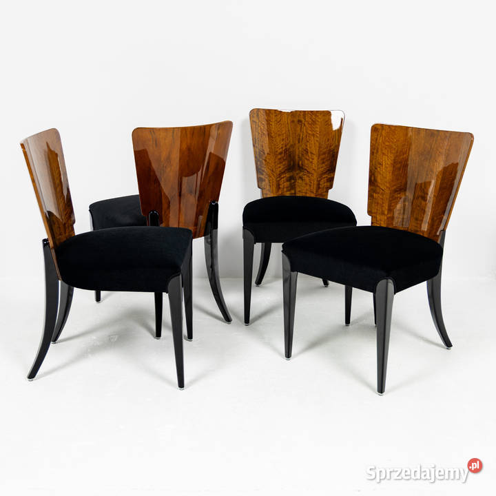 Krzesła H214 J Halabala Lata 50 Komplet Krzeseł Swarzędz sprzedam