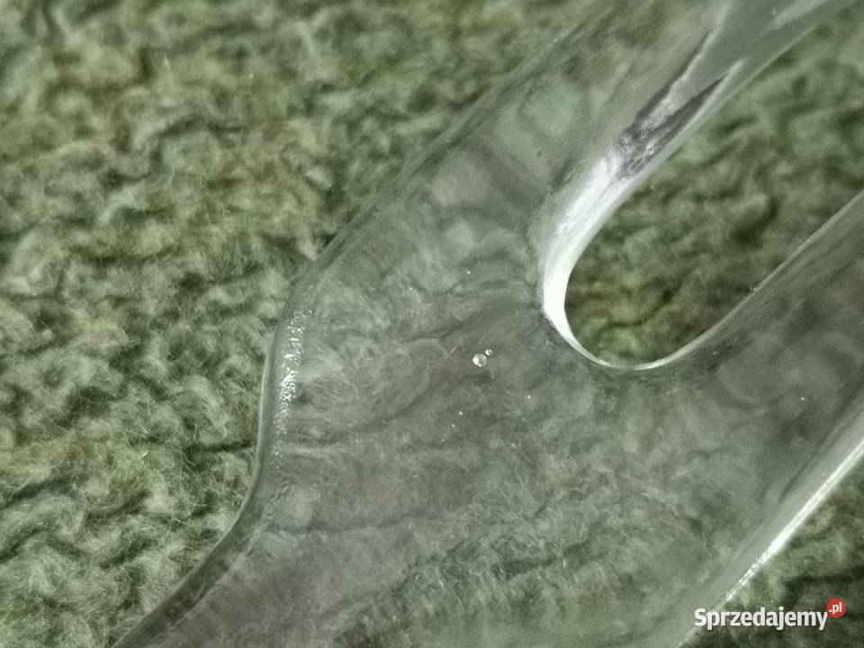 Dwa stare szklane widelce do sałaty śląskie Katowice sprzedam
