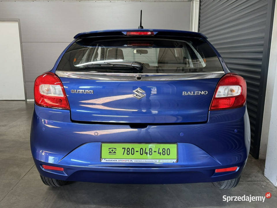 Suzuki Baleno Salon 1 Właściciel Bezwypadkowy tempomat Chechło