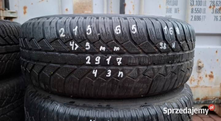 4x Opona zimowa Semperit MasterGrip 2 21565R16 H do 210 km/h Skołoszów