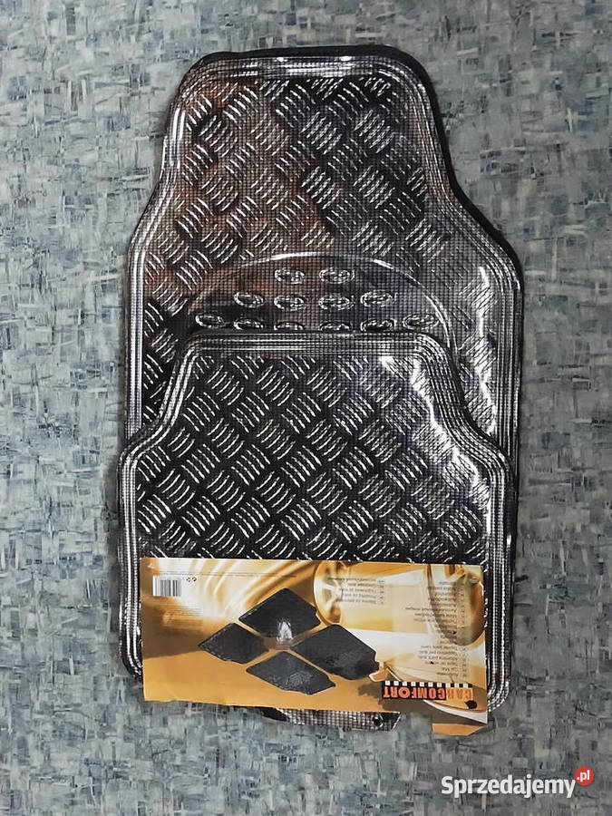 Nowy Kompleat Dywaników Samochodowych Metallic 4 Dywaniki Biłgoraj