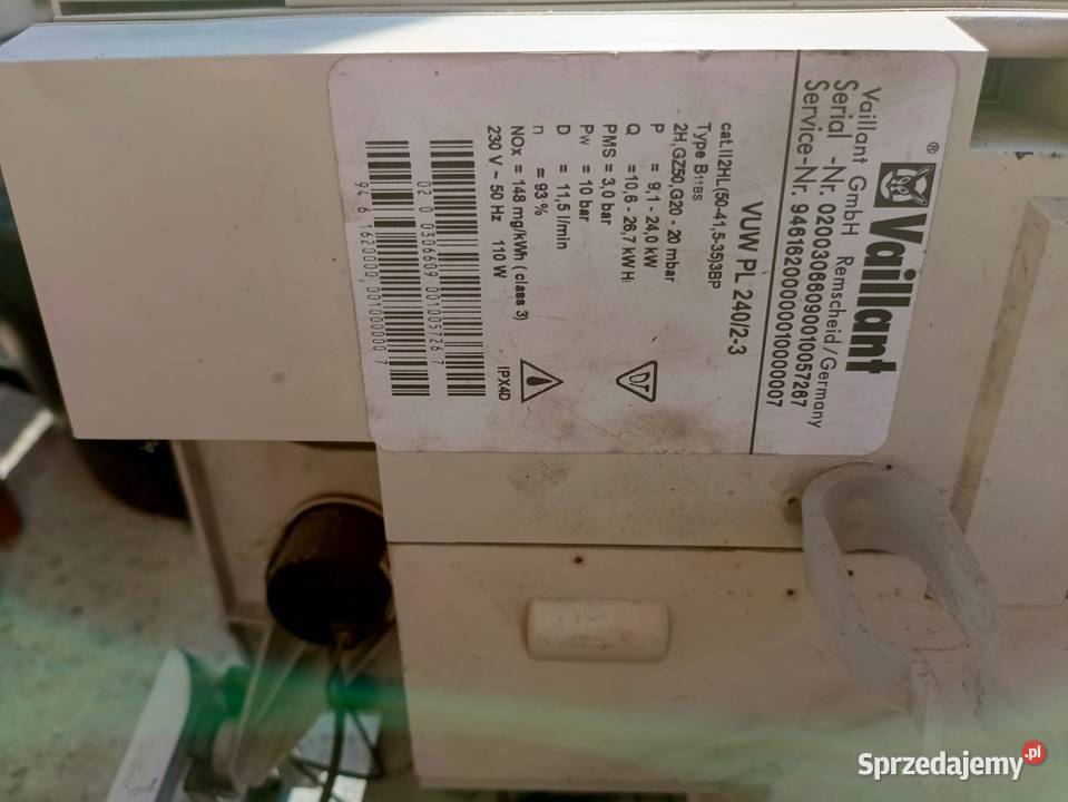 Kocioł gazowy Vaillant 24kw