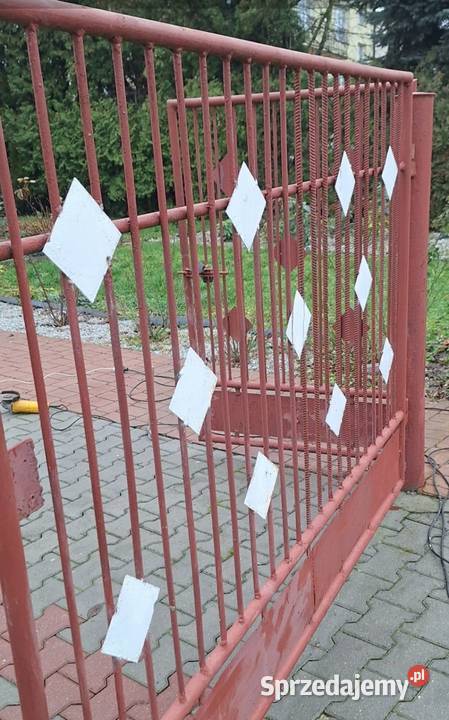 Brama 42 Furtka 1m siatka 20m Bramy Jędrzejów