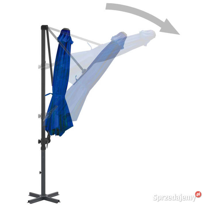 Parasol wiszący z aluminiowym słupkiem 300 sprzedam