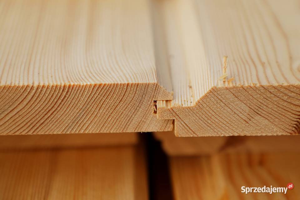 Szalówka deska elewacyjna zewnętrzna sosnowa 28 Produkcja Łabuńki Pierwsze