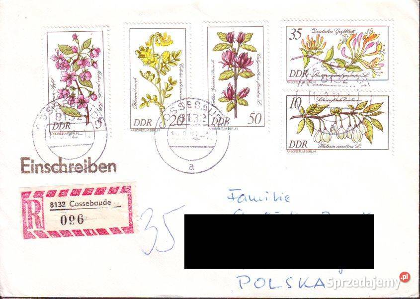 Kop z koresp Filat NRD Polska 1982 śląskie