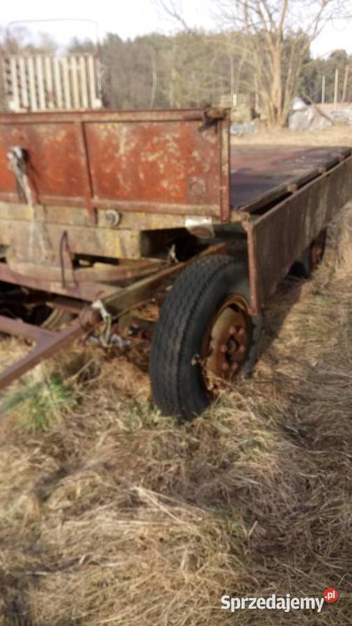 przyczepa rolnicza przyczepy przyczepka naczepa Grudziądz
