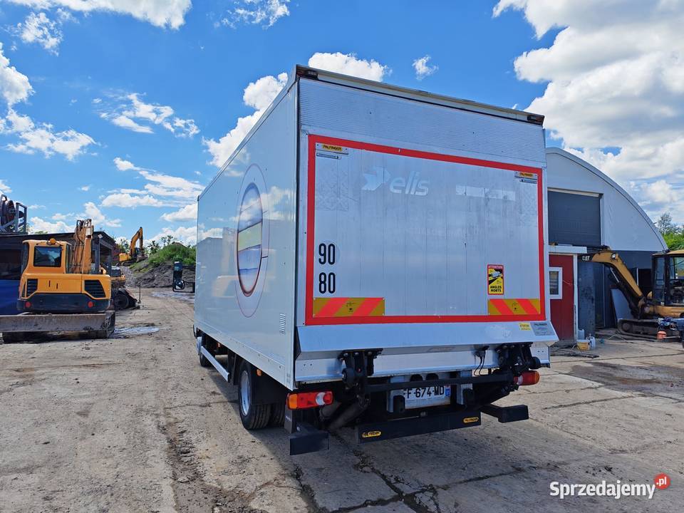 mitsubishi fuso kontener cieżarówka winda śląskie