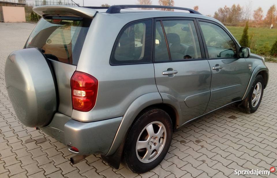 TOYOTA RAV 4 LPG 4x4 czujnik parkowania alufelgi wielofunkcyjna kierownica Oleśnica sprzedam