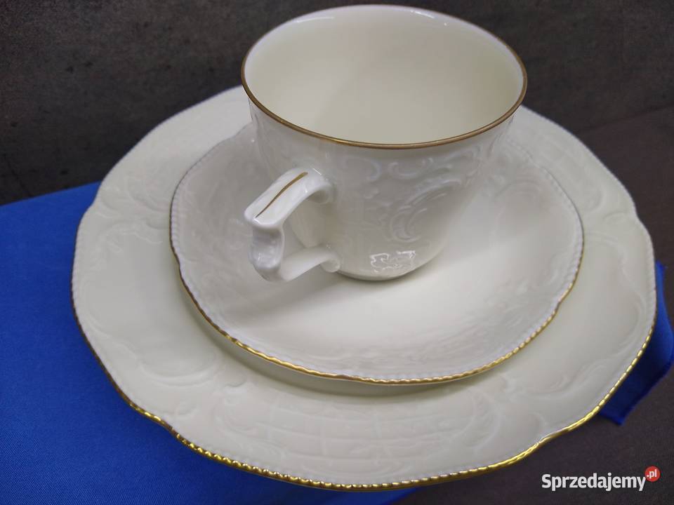 Filiżanka do kawy Rosenthal Sanssouci Gold Porcelana i szkło Kalisz