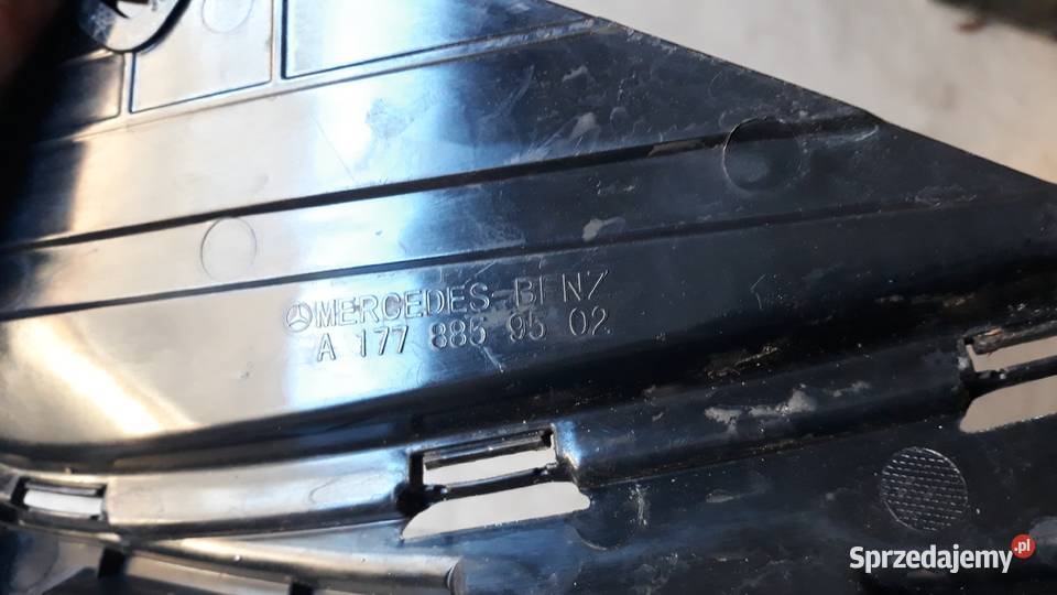 MERCEDES AKLASA A177 ŚLIZG ZDERZAKA LEWY PRZÓD wielkopolskie Zatom Stary
