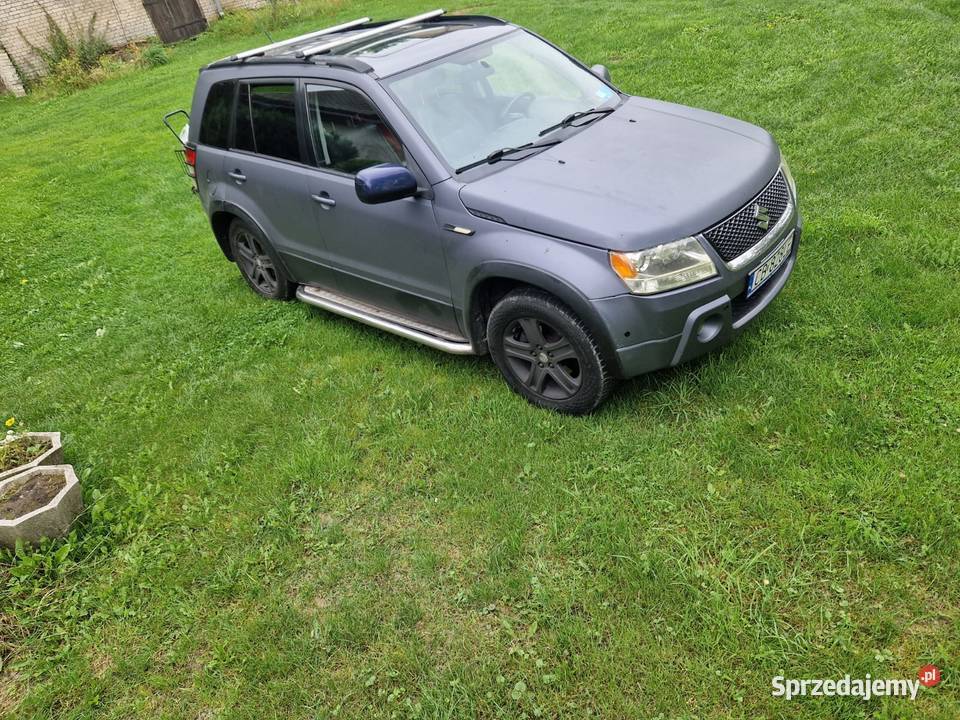 Suzuki Grand Vitara 2006 V6 LPG automat skóra Rok produkcji 2006 Samochody osobowe