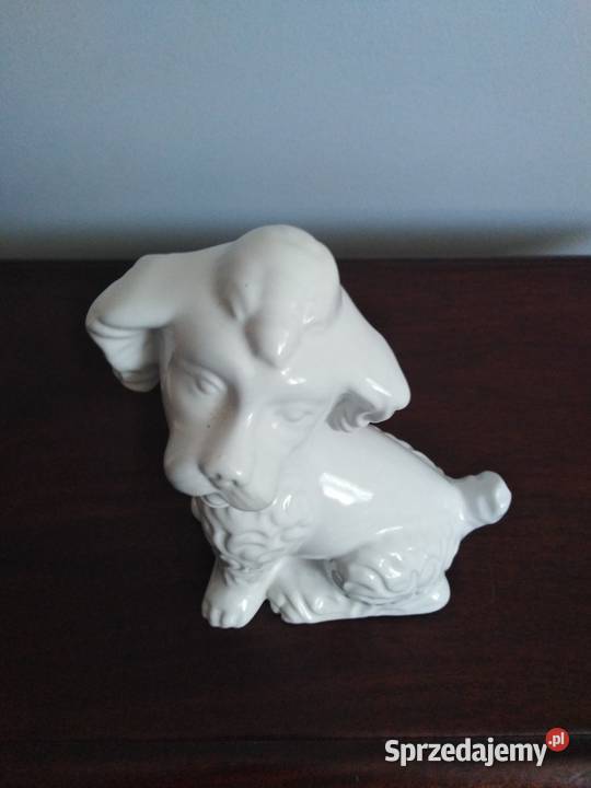 Pereiras Portugal porcelanowa figurka psa podkarpackie Miejsce Piastowe sprzedam