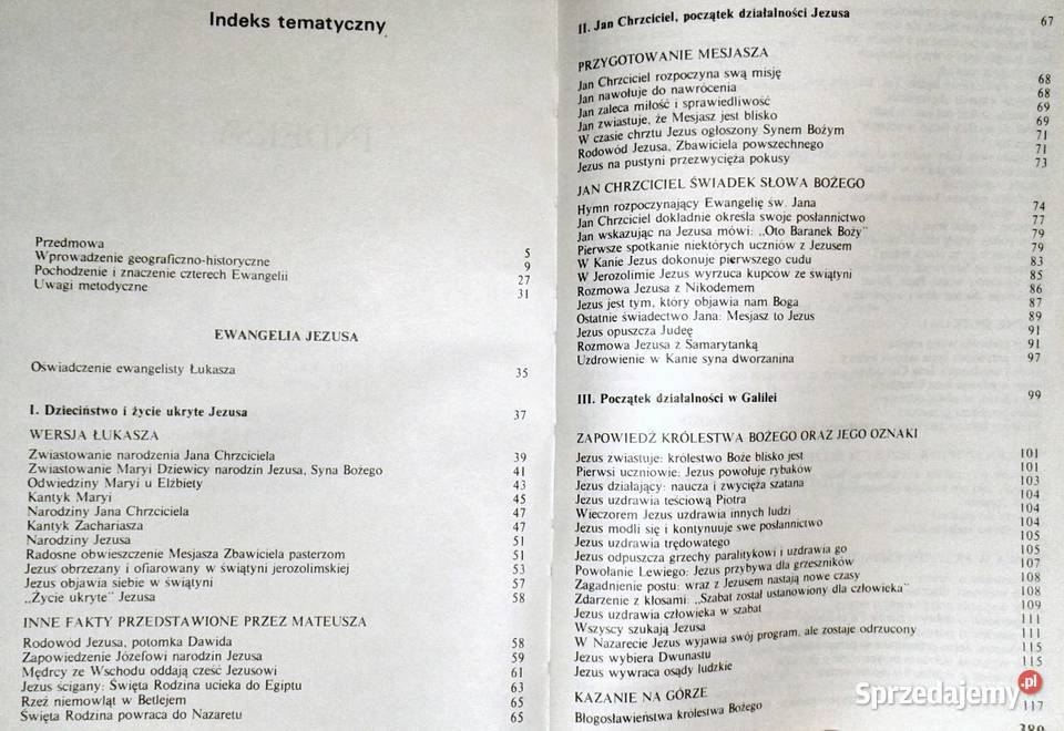 Ewangelia Jezusa Red ks Władysław Zakrzewski Chełm sprzedam