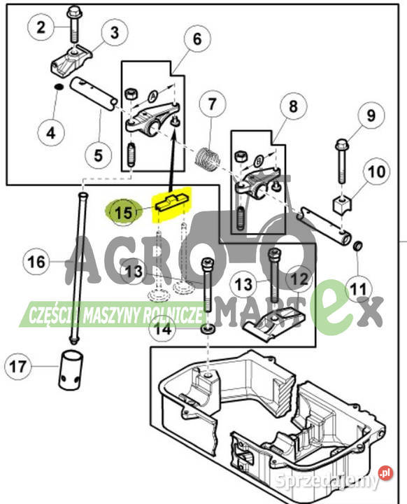 0011325370 11325370 11325371 OBRACANA DŹWIGNIA Claas sprzedam