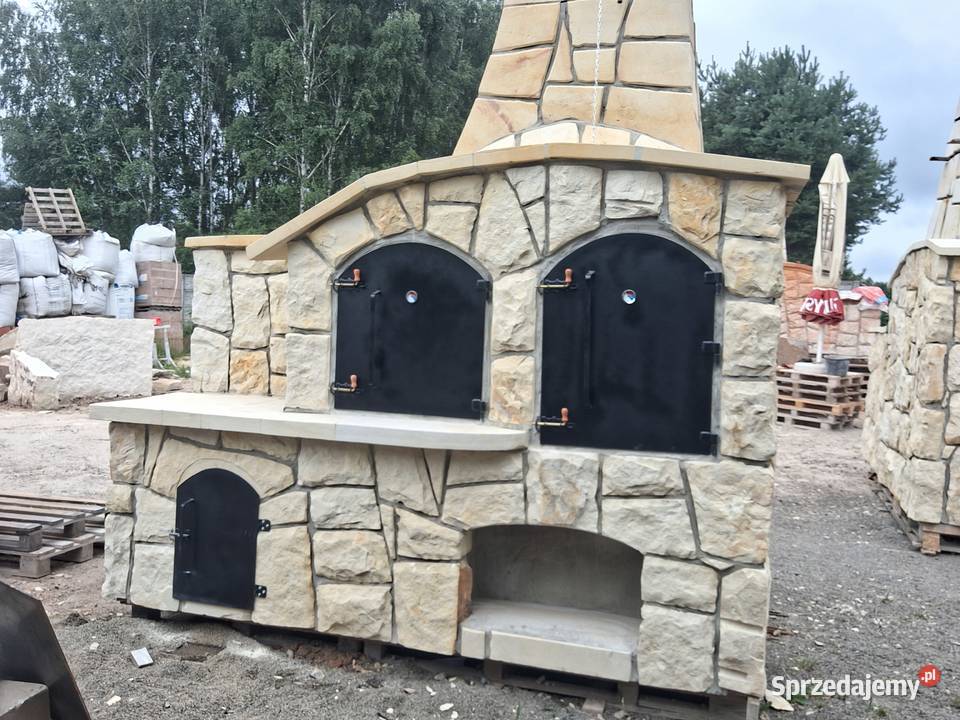 Grill z wędzarnią szamot Niestachów