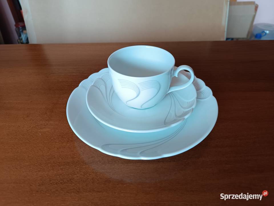 Elegancki zestaw do kawyherbaty 12 osób Seltmann Szczyrk