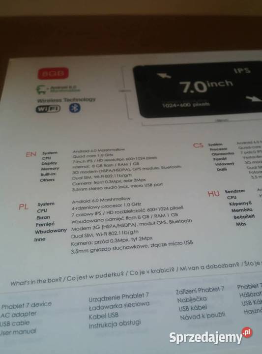 Sprzedam Tablet Czarnoszki