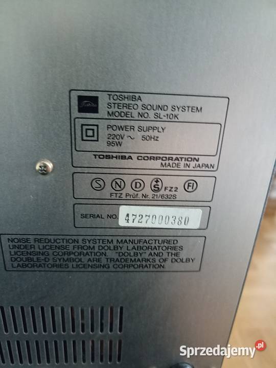 Toshiba SL10K nowa prawie żadnych śladów Oświęcim