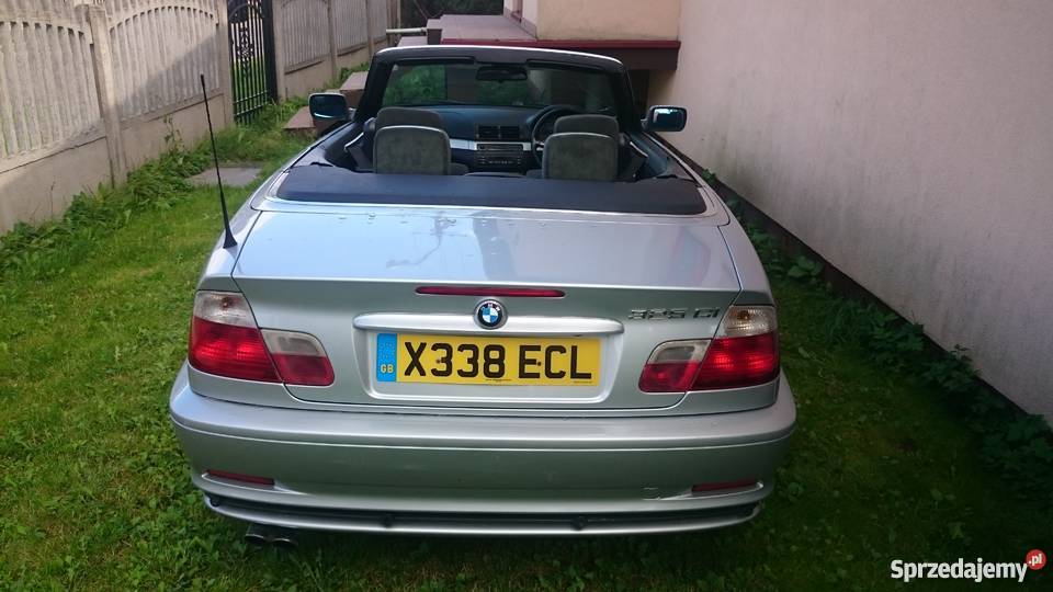 Bmw e46 325i cabrio anglik ABS Bielsk Podlaski sprzedam