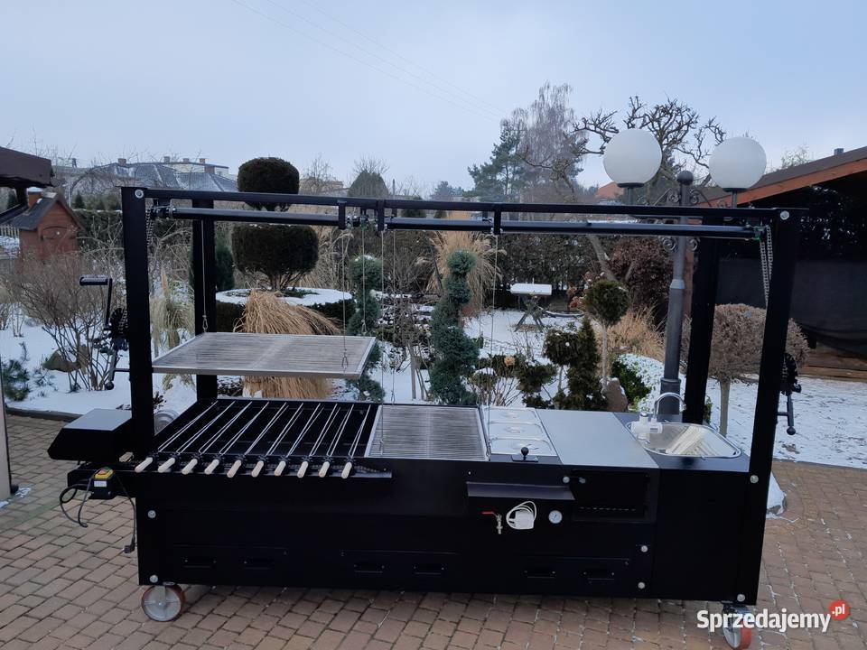 Gastronomiczny grill cateringowy węglowy Damasławek