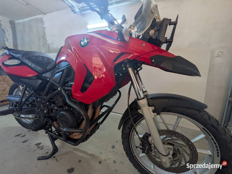 Motocykl BMW F650GS 8003 2008 doposażony elektryczny starter Gliwice